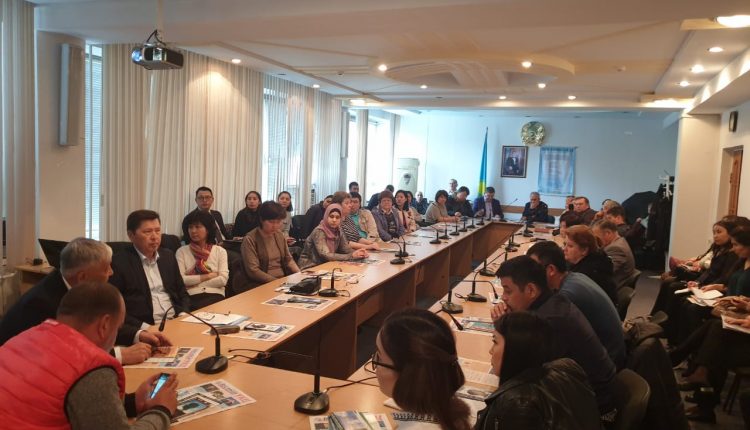 НЦОЗ проведено техническое консультирование для представителей промышленных предприятий и государственных организаций Алматы