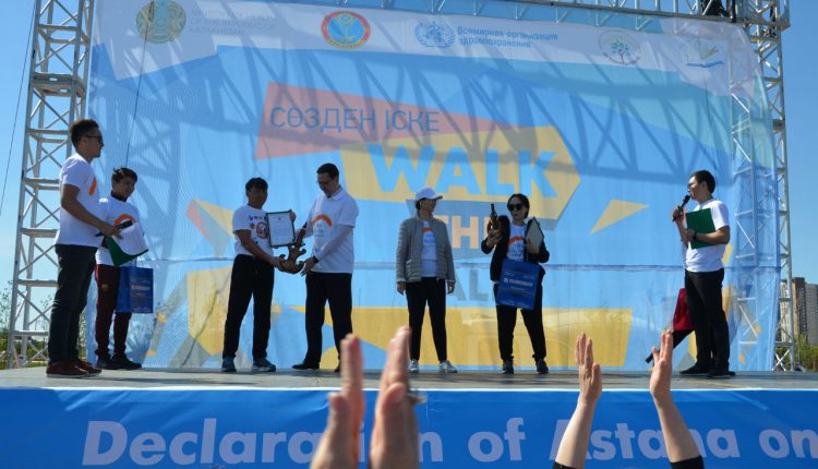 В Нұр-Сұлтане прошла традиционная акция «Сөзден іске/WalktheTalk/От слов к делу»