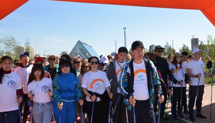 В Нұр-Сұлтане прошла традиционная акция «Сөзден іске/WalktheTalk/От слов к делу»